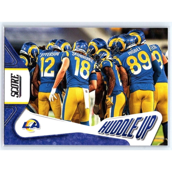2023 Score Los Angeles Rams #15 Huddle Up