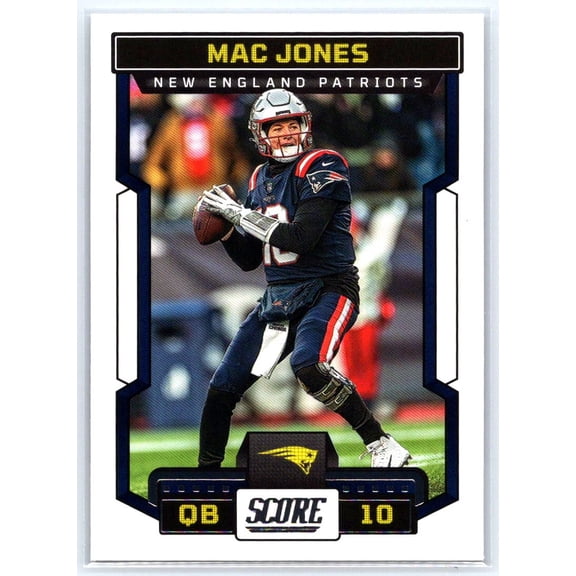 2023 Score Mac Jones New England Patriots #280 Football Card