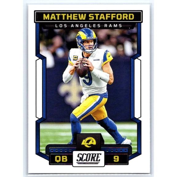 2023 Score Matthew Stafford #160