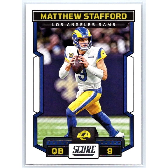 2023 Score Matthew Stafford #160