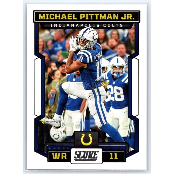 2023 Score Michael Pittman Jr. #12