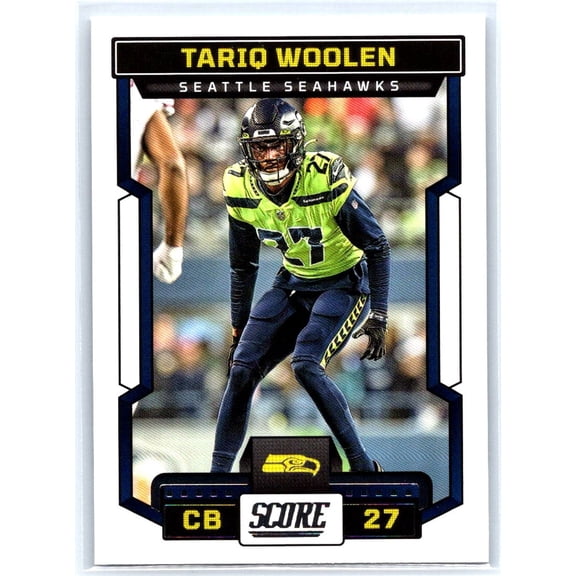2023 Score Tariq Woolen #185