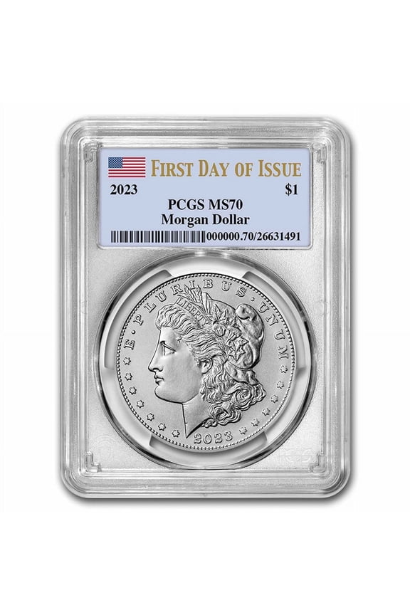 2023 Silver Morgan Dollar MS-70 PCGS (First Day of Issue)