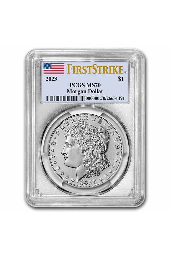 2023 Silver Morgan Dollar MS-70 PCGS (FirstStrike)