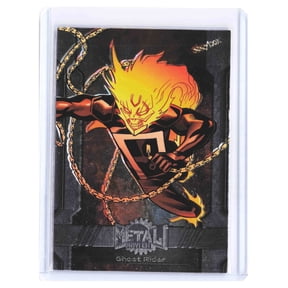2023 SkyBox Marvel Metal Universe Avengers Ghost Rider Robbie Reyes #84 English Card