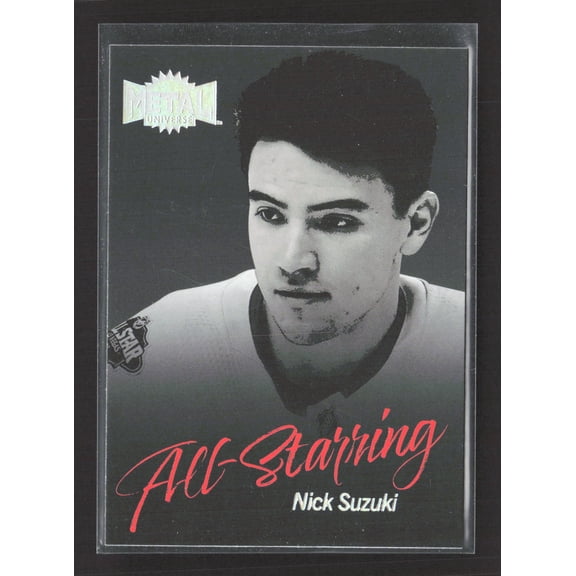 2023 SkyBox Metal Universe All-Starring Nick Suzuki #AS-33