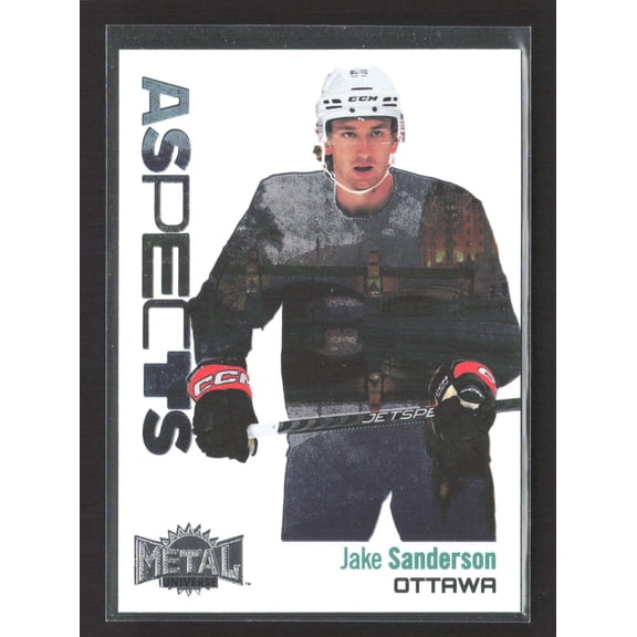 2023 SkyBox Metal Universe Aspects Jake Sanderson #A-24
