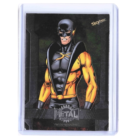 2023 SkyBox Metal Universe Avengers #42 Yellowjacket Marvel Trading Card