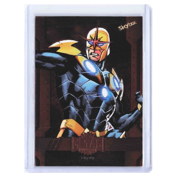 2023 SkyBox Metal Universe Avengers Marvel Nova Copper Parallel #47