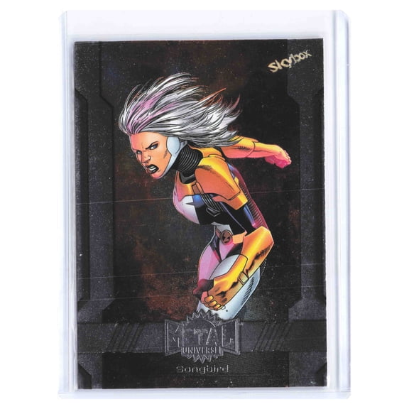 2023 SkyBox Metal Universe Avengers Marvel Songbird Power Grid #41 Trading Card