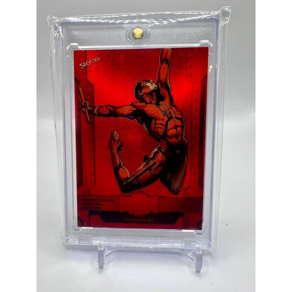 2023 SkyBox Metal Universe Avengers Precious Gems Red Daredevil 035/100 #139 Trading Card
