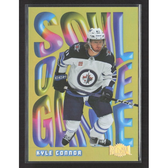 2023 SkyBox Metal Universe Soul of the Game Kyle Connor Winnipeg Jets #14 Of 35 64/99
