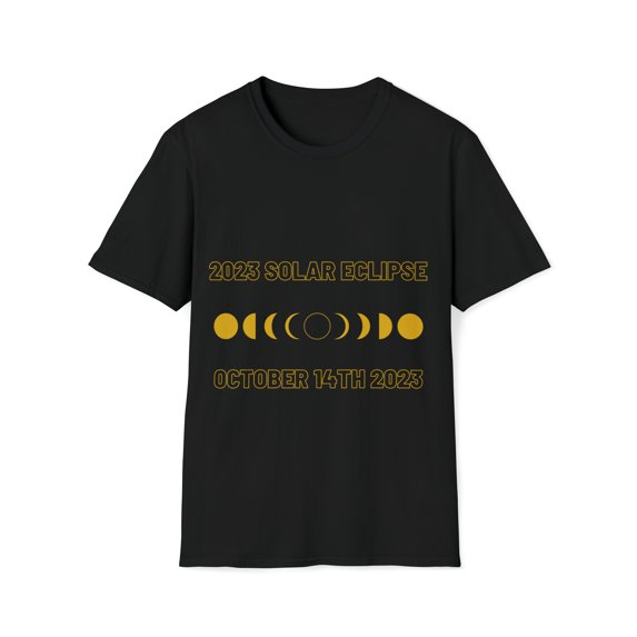 2023 Solar Eclipse Unisex Softstyle T-Shirt