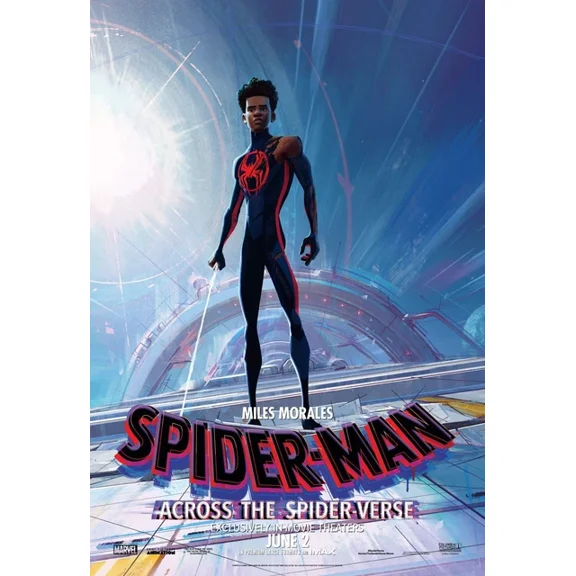 2023 Spider Man Across The Spiderverse Movie Poster Miles Morales Parker UNFRAMED PAPER POSTER