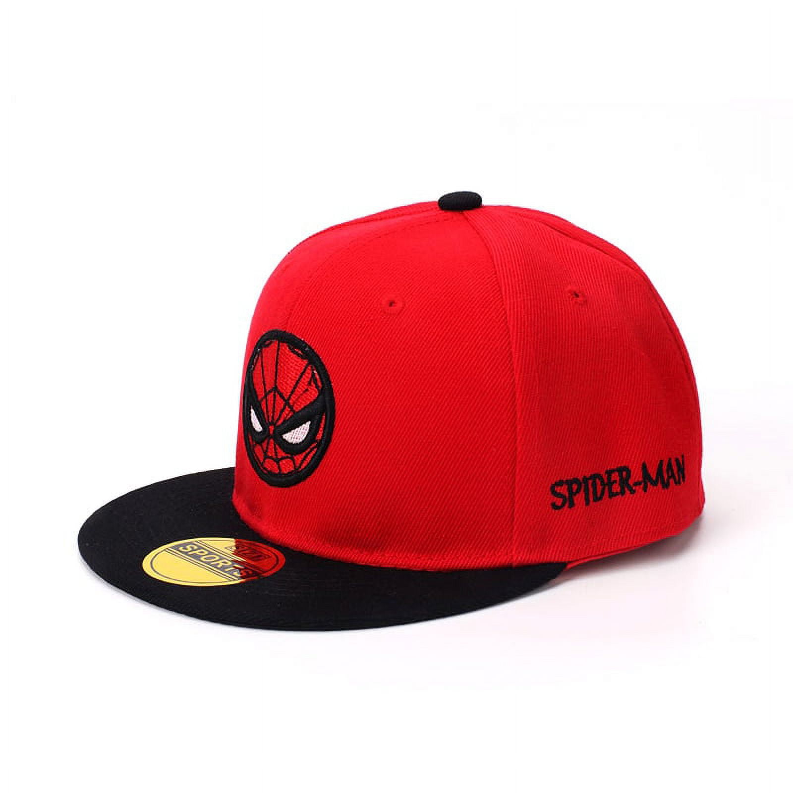 Cappellino Snapback Spiderman 3D - Design Con Occhi, Regolabile - Foto 3