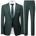 2023 Spring Autumn Fashion Men‘s Business Casual Solid Color Suits