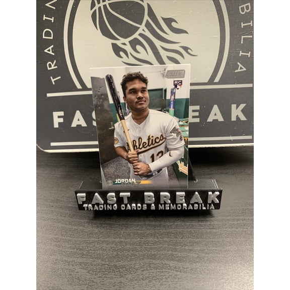 2023 Topps Stadium Club Jordan Diaz #152 RC Oakland Athletics Baseball Card