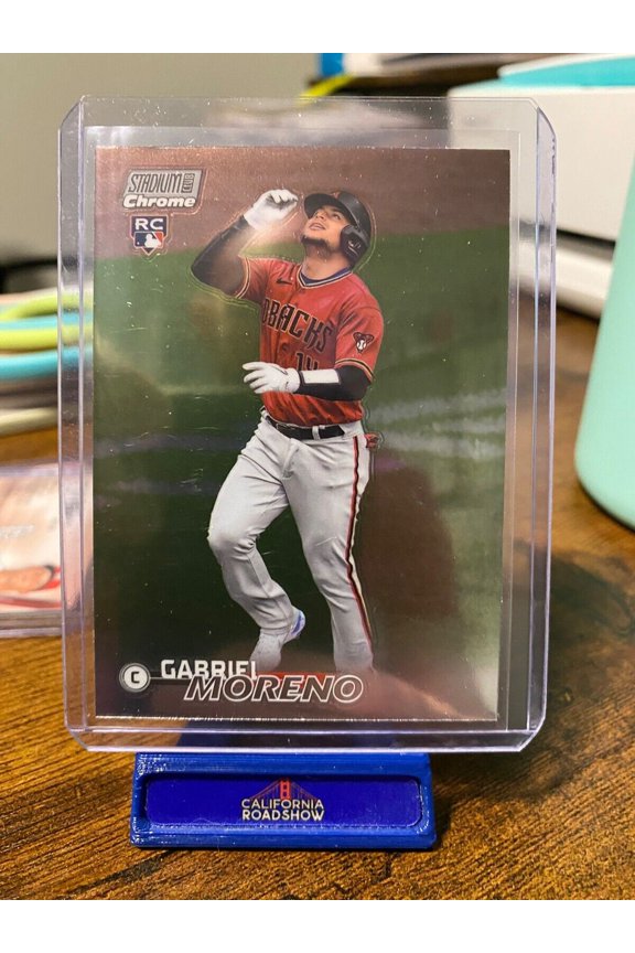 2023 Stadium Club Topps Nolan Gorman Arizona Diamondbacks #283 Chrome Parallel Rookie Baseball Card Near Mint