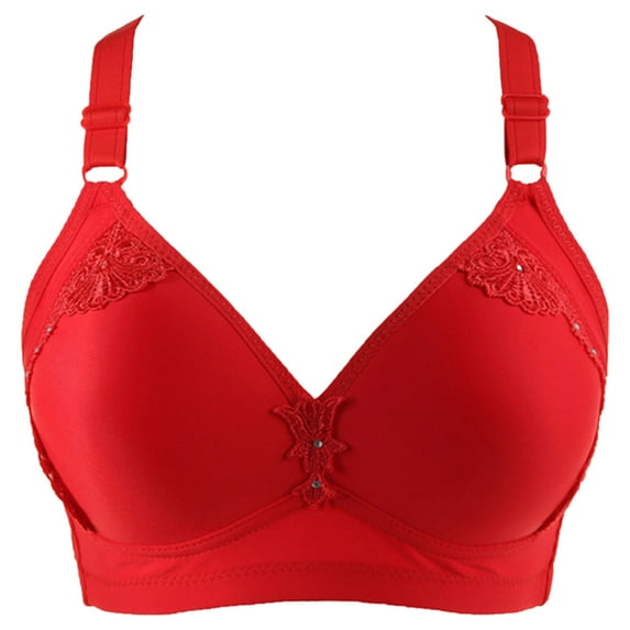 2023 Summer Savings! Bras for Womens,loopsun Woman's Fashion Solid Comfortable Bra Underwear No Rims Veryday Bras