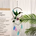 thumbnail image 1 of 2023 Summer Savings! WJSXC Home Decor Clearance, Hummingbird Butterfly Wind Chime Metal Craft Decoration Garden Balcony Pendant A, 1 of 4
