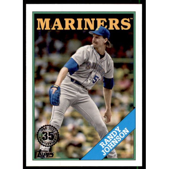 2023 TOPPS 1988 BASEBALL IES 2 #2T88-45 RANDY JOHNSON SEATTLE MARINERS