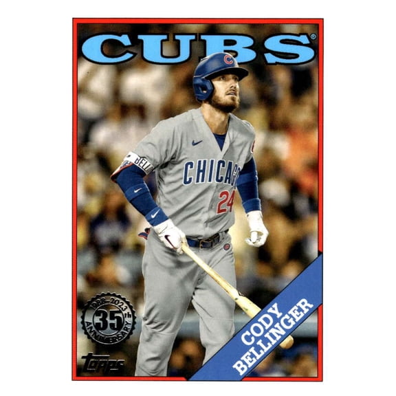 2023 TOPPS 1988 BASEBALL IES 2 #2T88-6 CODY BELLINGER CHICAGO CUBS