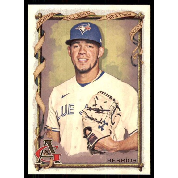 2023 TOPPS ALLEN AND GINTER #179 JOSE BERRIOS TORONTO BLUE JAYS