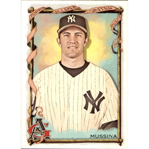 2023 TOPPS ALLEN AND GINTER #337 MIKE MUSSINA SP NEW YORK YANKEES