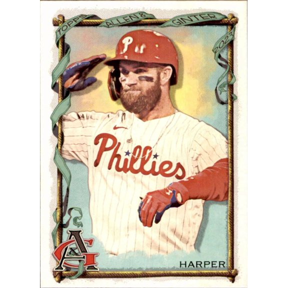 2023 TOPPS ALLEN AND GINTER #364 BRYCE HARPER SP PHILADELPHIA PHILLIES