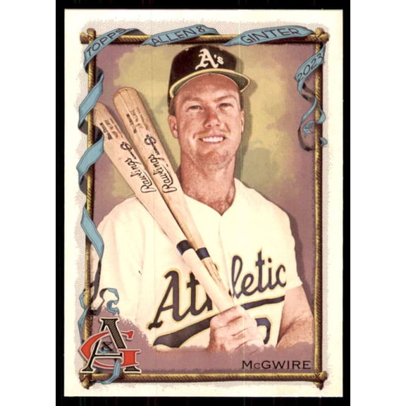 2023 TOPPS ALLEN AND GINTER #389 MARK MCGWIRE SP OAKLAND ATHLETICS