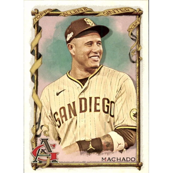 2023 TOPPS ALLEN AND GINTER #49 MANNY MACHADO SAN DIEGO PADRES