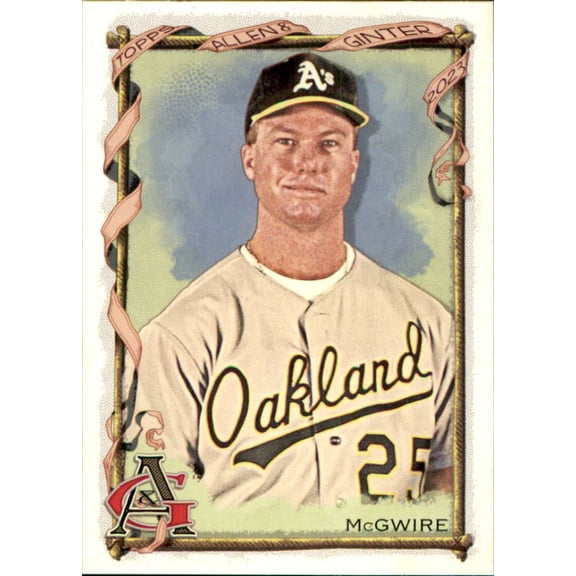 2023 TOPPS ALLEN AND GINTER #67 MARK MCGWIRE OAKLAND ATHLETICS