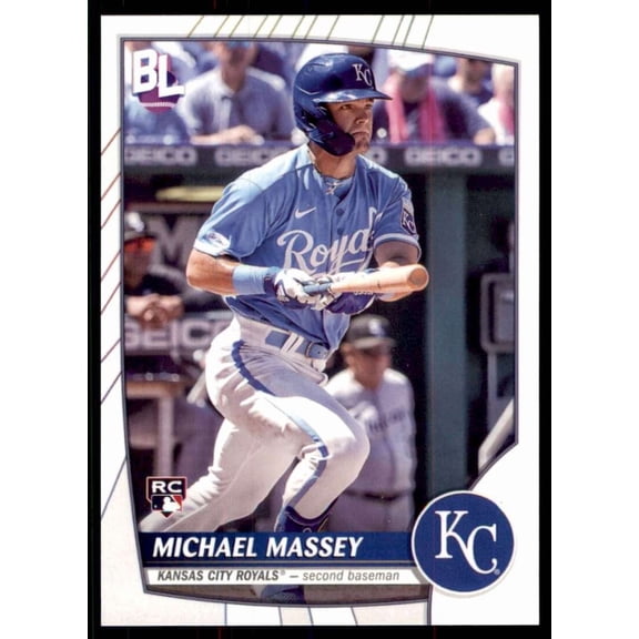 2023 TOPPS BIG LEAGUE #15 MICHAEL MASSEY RC KANSAS CITY ROYALS