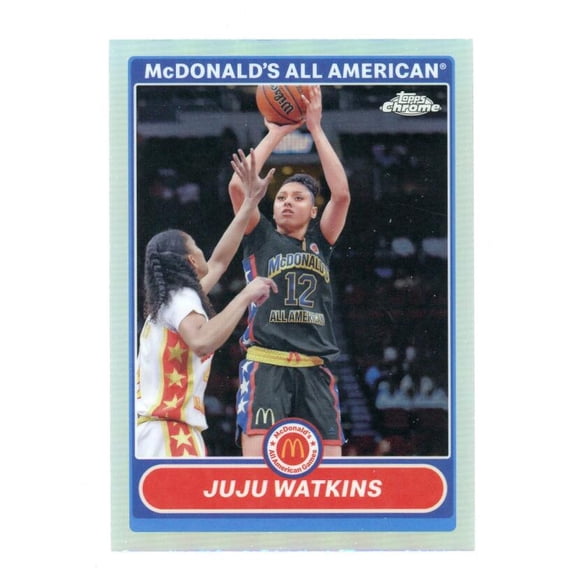 2023 TOPPS CHROME MCDONALD'S ALL-AMERICAN 2007 TOPPS ALL-AMERICAN REFRACTOR #2K7-19 JUJU WATKINS WEST - USC TROJANS