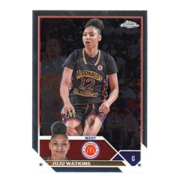 2023 TOPPS CHROME MCDONALD'S ALL-AMERICAN #45 JUJU WATKINS WEST - USC TROJAN