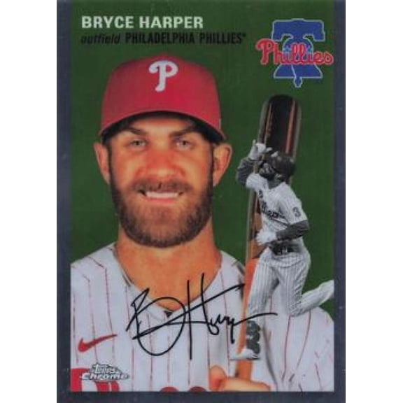 2023 TOPPS CHROME PLATINUM ANNIVERSARY #337 BRYCE HARPER PHILADELPHIA PHILLIES