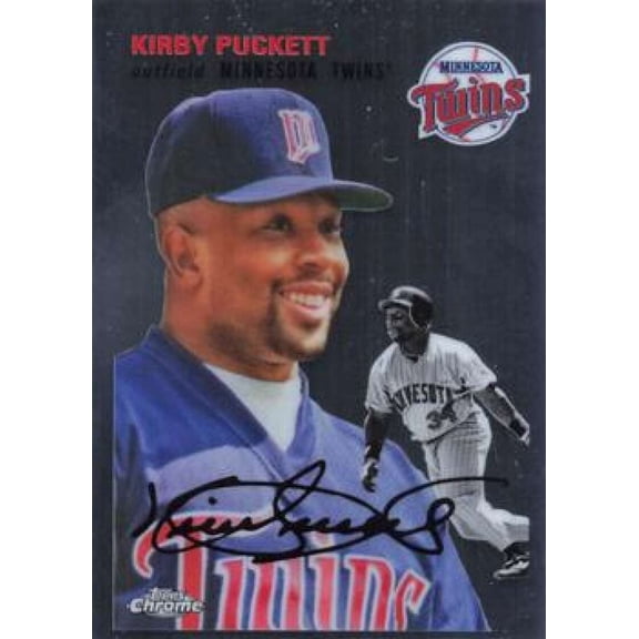 2023 TOPPS CHROME PLATINUM ANNIVERSARY #422 KIRBY PUCKETT MINNESOTA TWINS