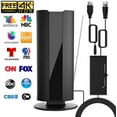 2023 TV Antenna 150 Miles Long Range with Builtin Amplifier,16.5ft