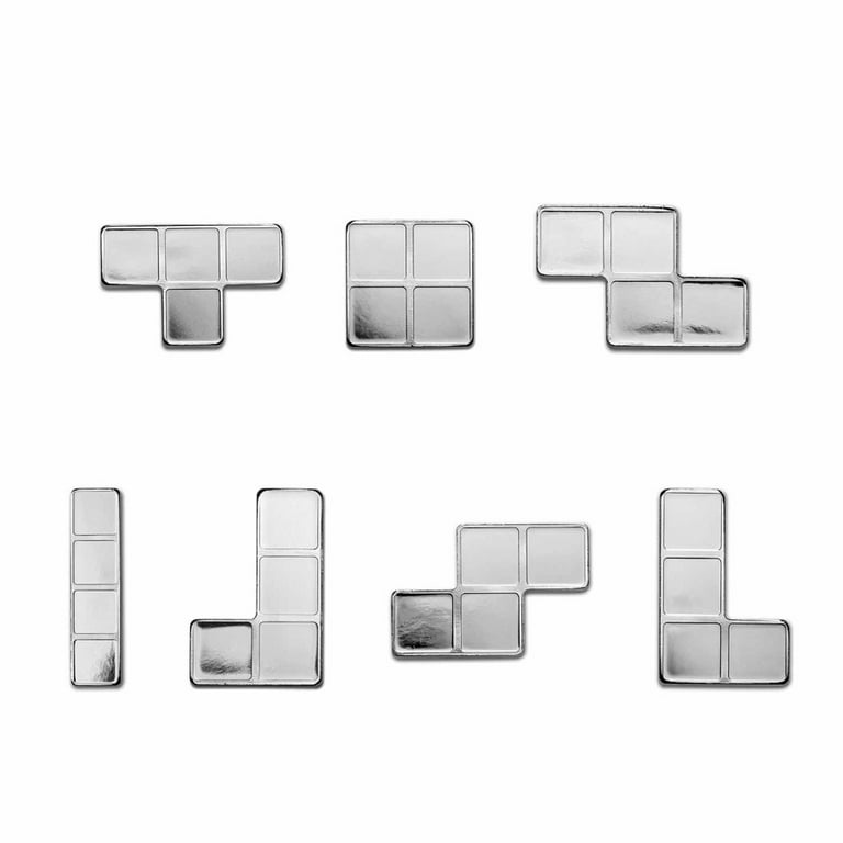 2023 テトリス銀貨　1オンス　O型 Buy 2023 Tetris™ Niue 1 oz Silver $2 O-Tetrimino Block | APMEX