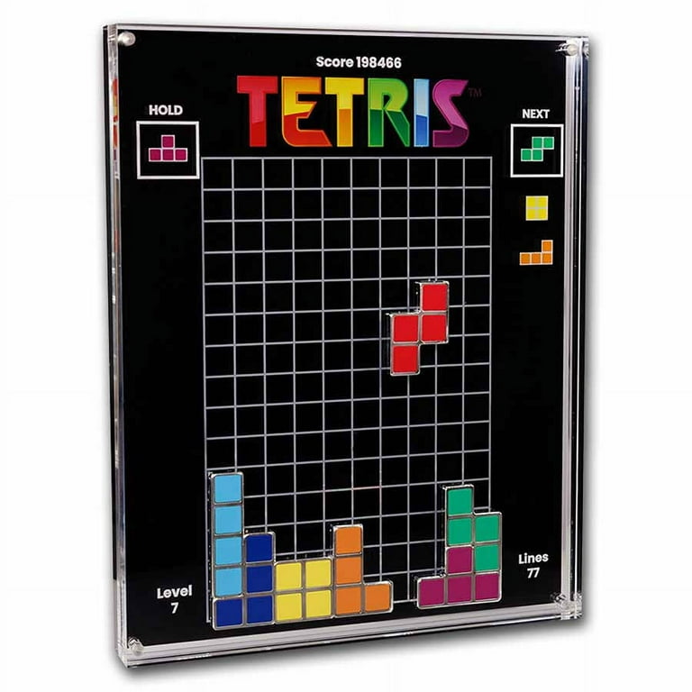 ニウエテトリス7オンスプルーフ ニウエテトリス7オンスプルーフ 2023 Tetris 1 oz Silver Niue 7