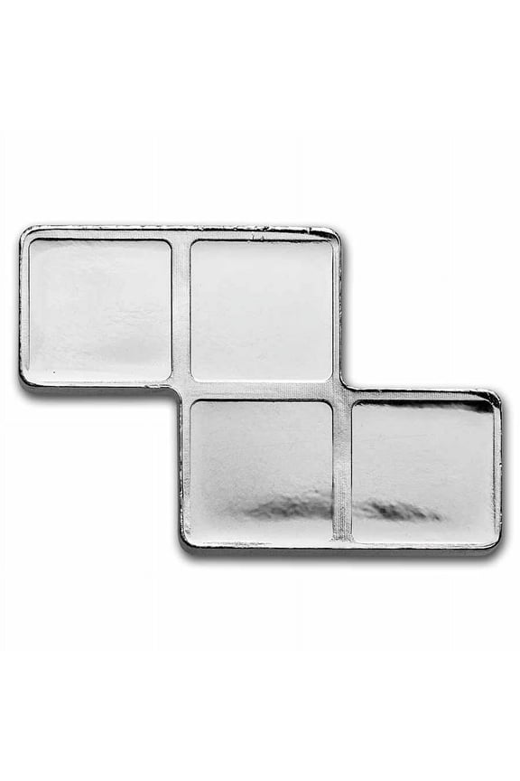 2023 Tetris Niue 1 oz Silver $2 Z-Tetrimino Block