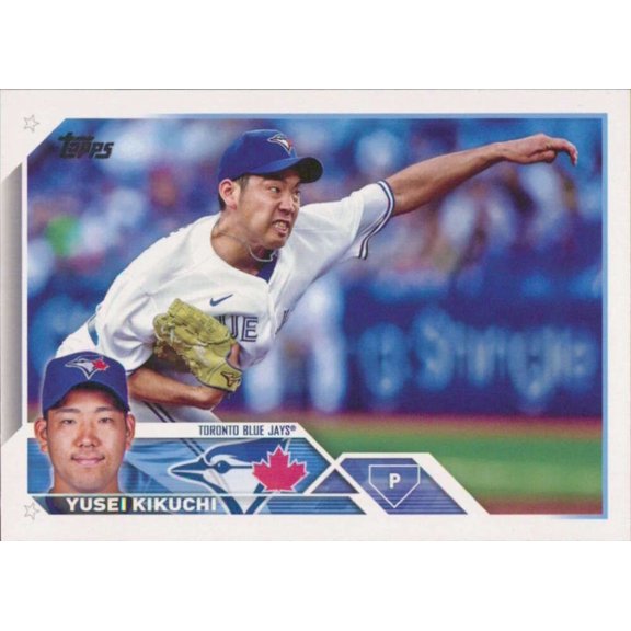 2023 Topps #270 Yusei Kikuchi NM-MT Toronto Blue Jays Baseball Card Toronto Blue Jays MLB Baseball Trading Card