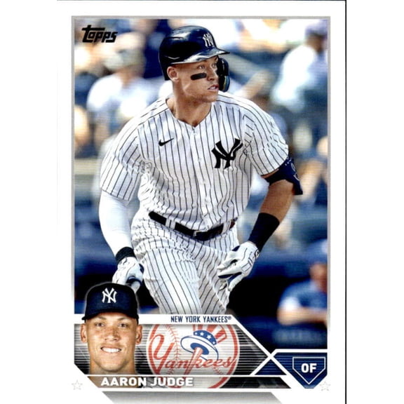 2023 Topps #62 Aaron Judge New York Yankees  Series 1 MLB Baseball Trading Card