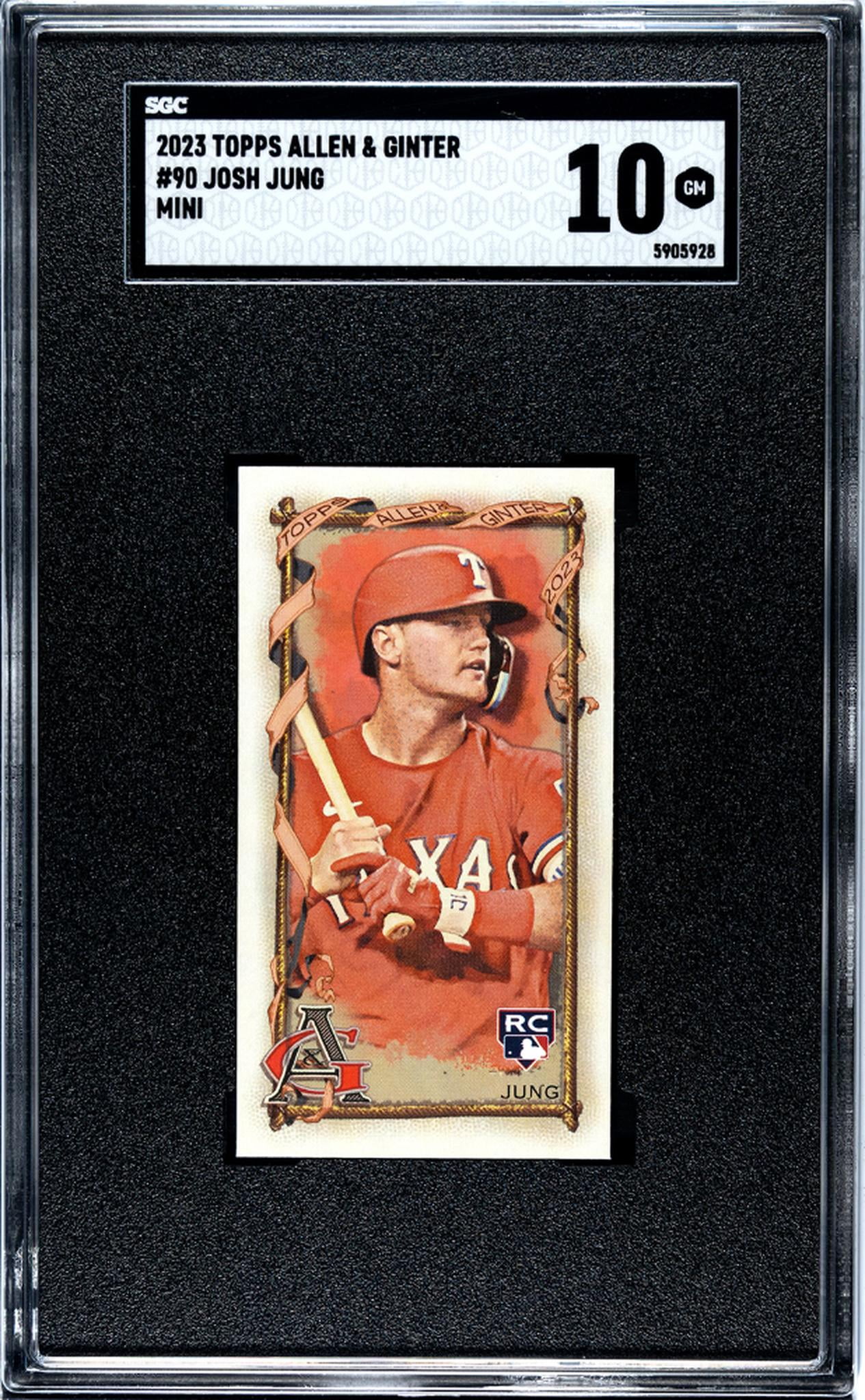 Josh Jung 2023 Topps Allen & Ginter X Rookie Card RC #90