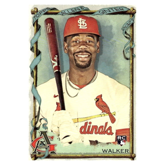 2023 Topps Allen & Ginter Jordan Walker RC #240 St. Louis Cardinals Baseball Card