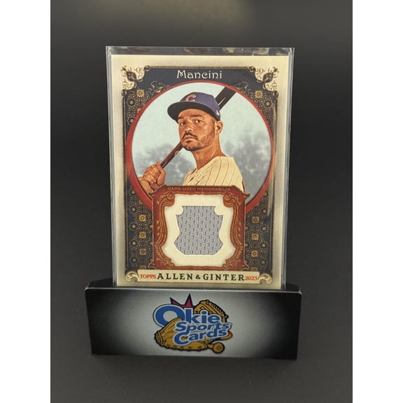 2023 Topps Allen & Ginter Full-Size Relics Series B MEM Trey Mancini AGRB-TM Cubs