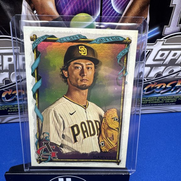 2023 Topps Allen & Ginter Yu Darvish #114 Silver Portrait Parallel/Variety Base Set