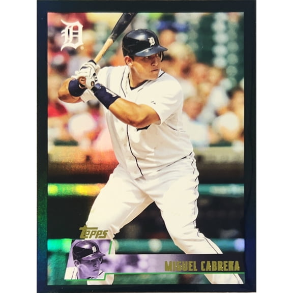 2023 Topps Archives Miguel Cabrera #141 Black Foil