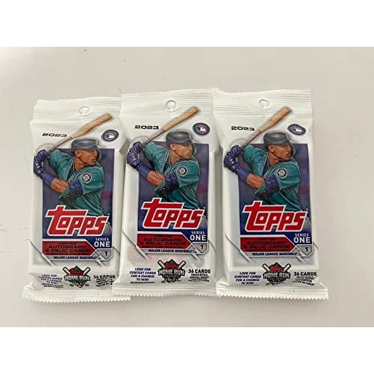 MLB 2023 Topps Baseball Series 1 Fat Pack, 36 Cards, Rookie
