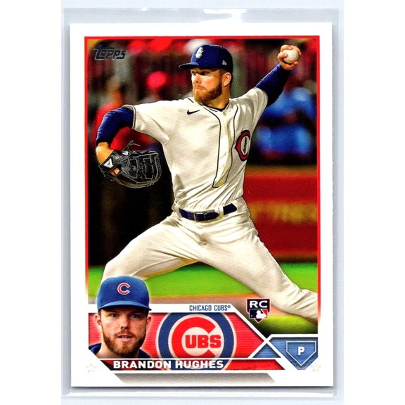2023 Topps Brandon Hughes RC #97 Chicago Cubs Baseball Card